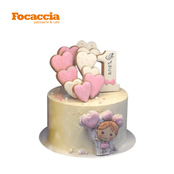 Zauberhafte Herz-Torte für jeden Anlass