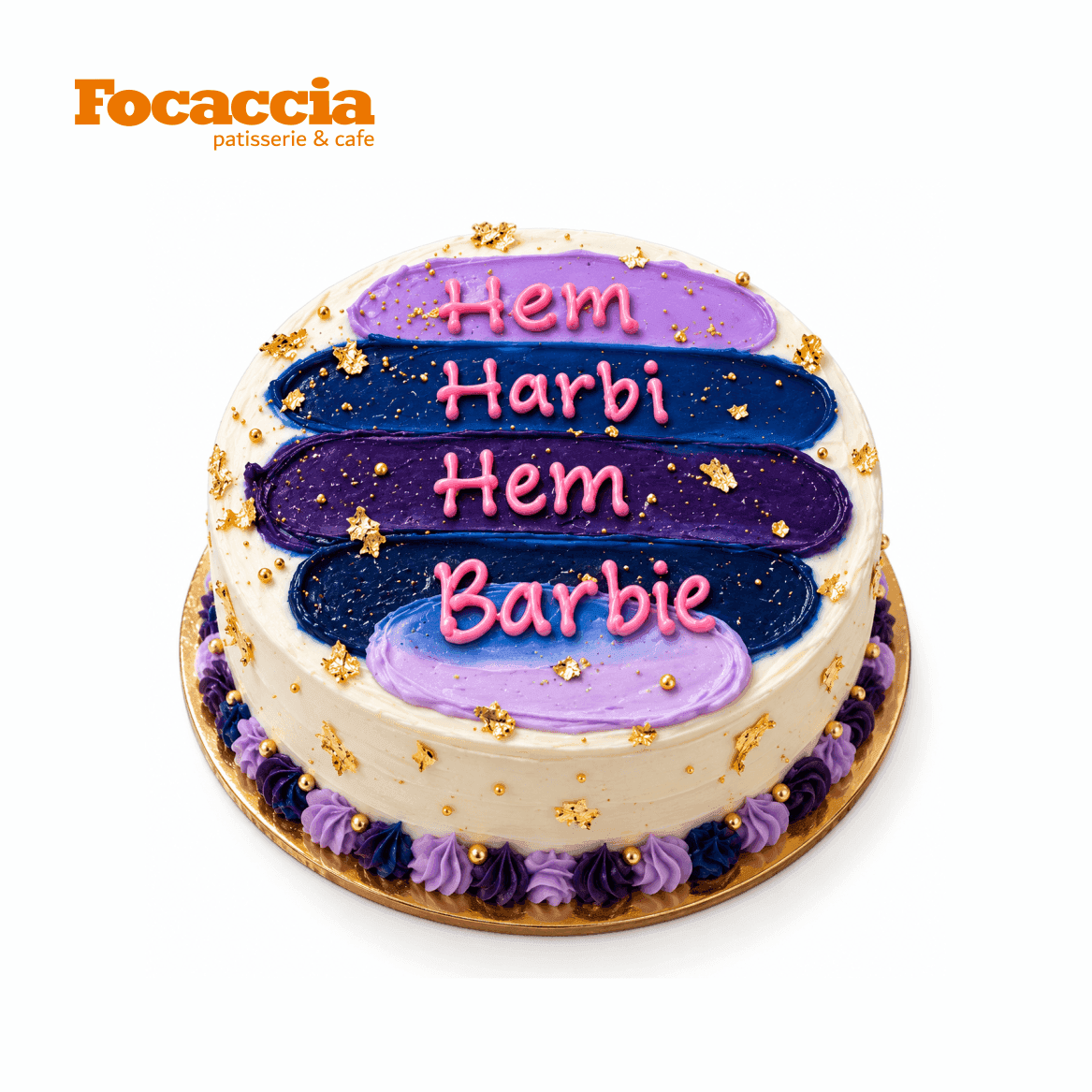 Torte mit Schriftzug 130 Torte mit Schriftzug 130